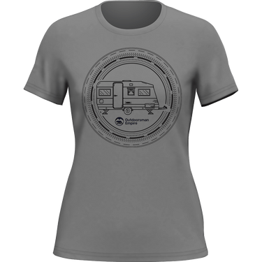 Camping Kaleidoscope T-Shirt for Women